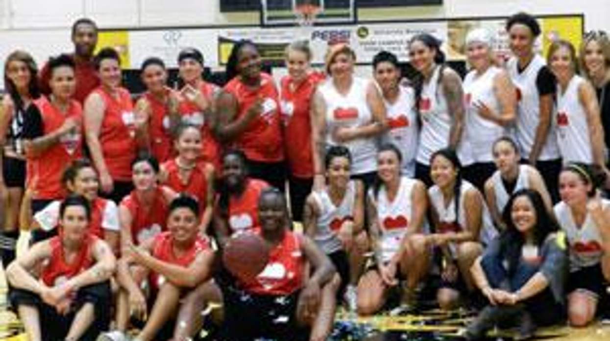 'The Real L Word' Charity Basketball Game - in Photos