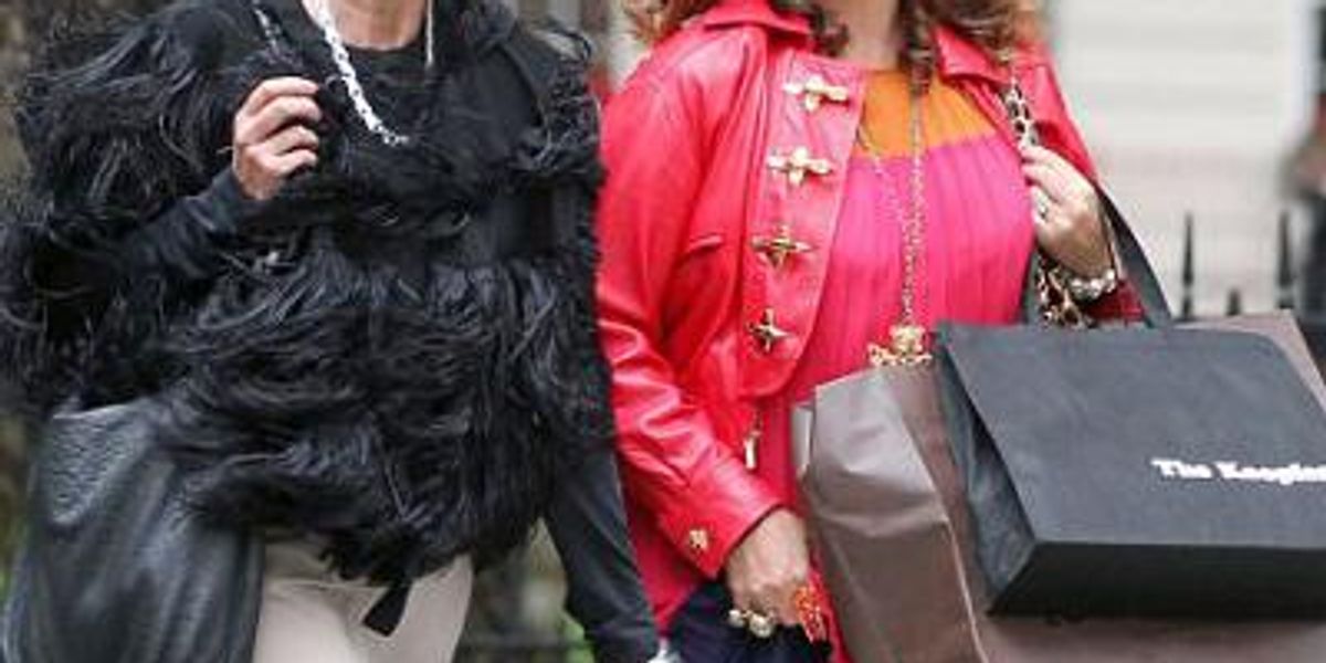 SheWired Shot of The Day: Bolly Stoli Darlings! Edina and Patsy are ...