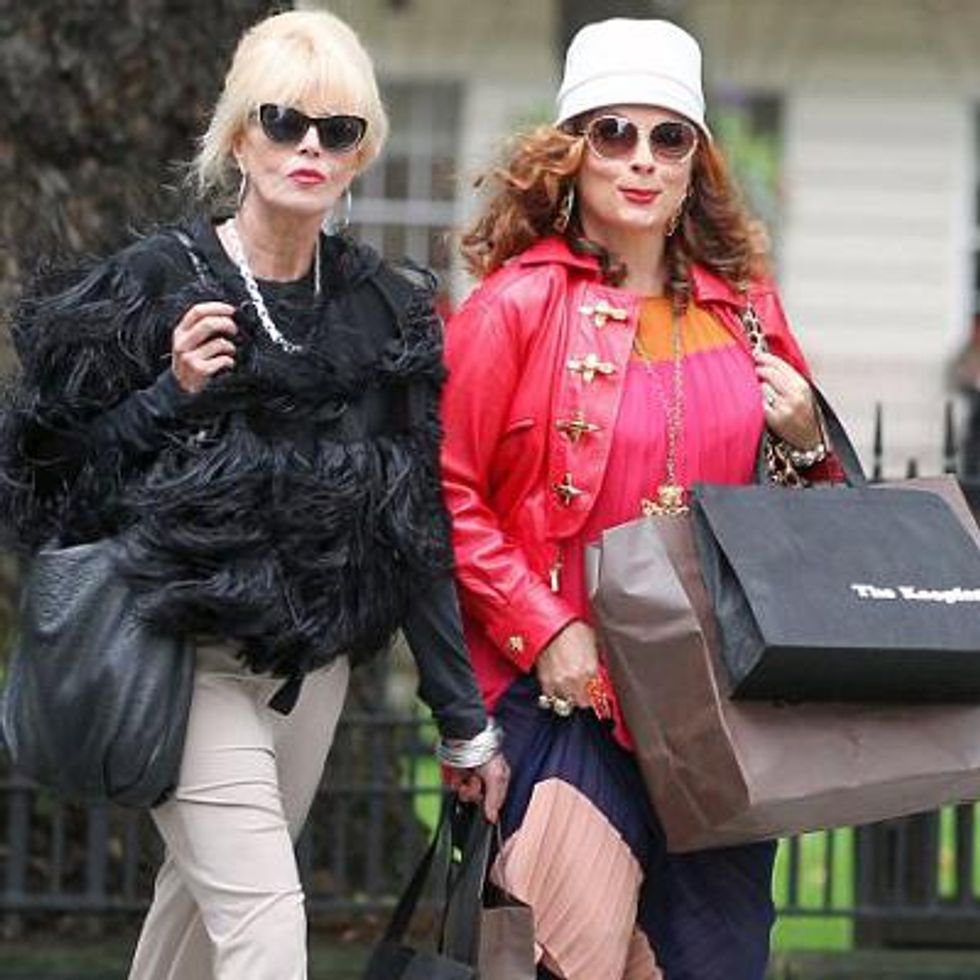 SheWired Shot of The Day: Bolly Stoli Darlings! Edina and Patsy are Back for More Ab-Fab 