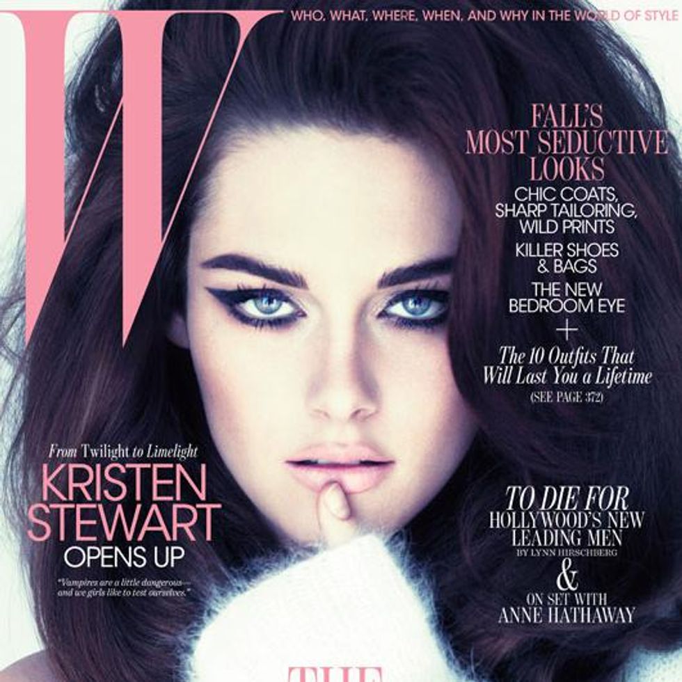 SheWired Shot of The Day: Kristen Stewart, Que Bella ‘W’ Cover