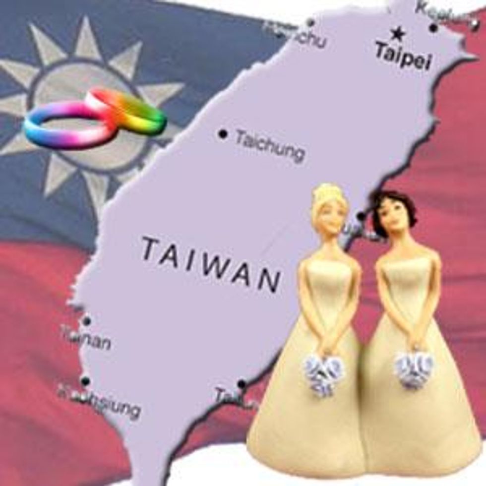 60 Lesbian Couples to Marry in Taiwan's Largest Same-Sex Wedding