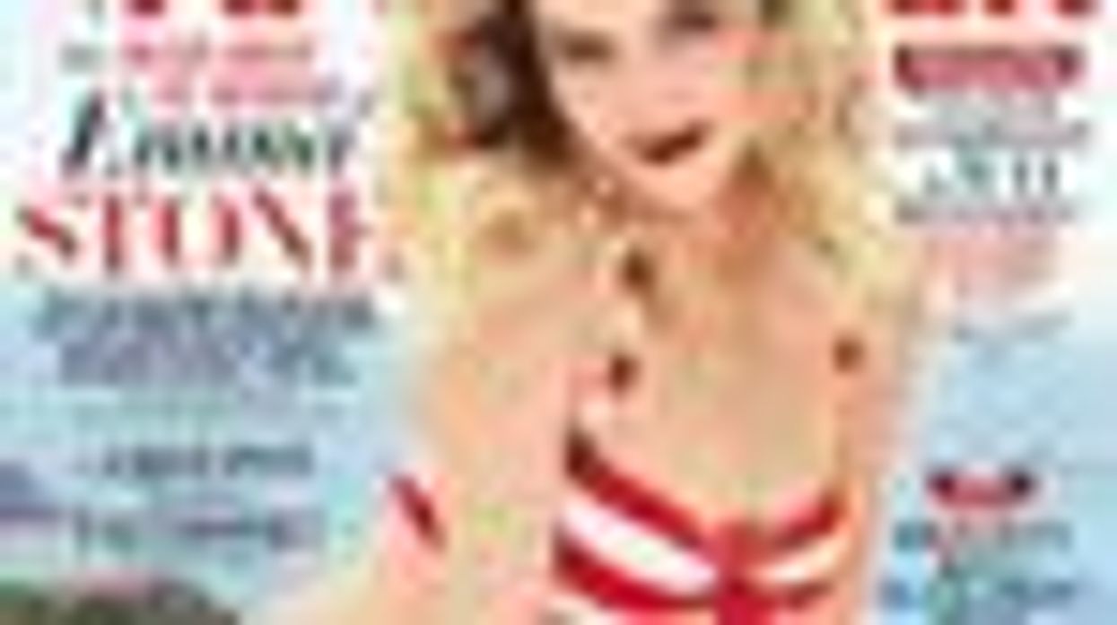 SheWired’s Shot of The Day: Emma Stone's Red White and Bombshell Bikini Cover