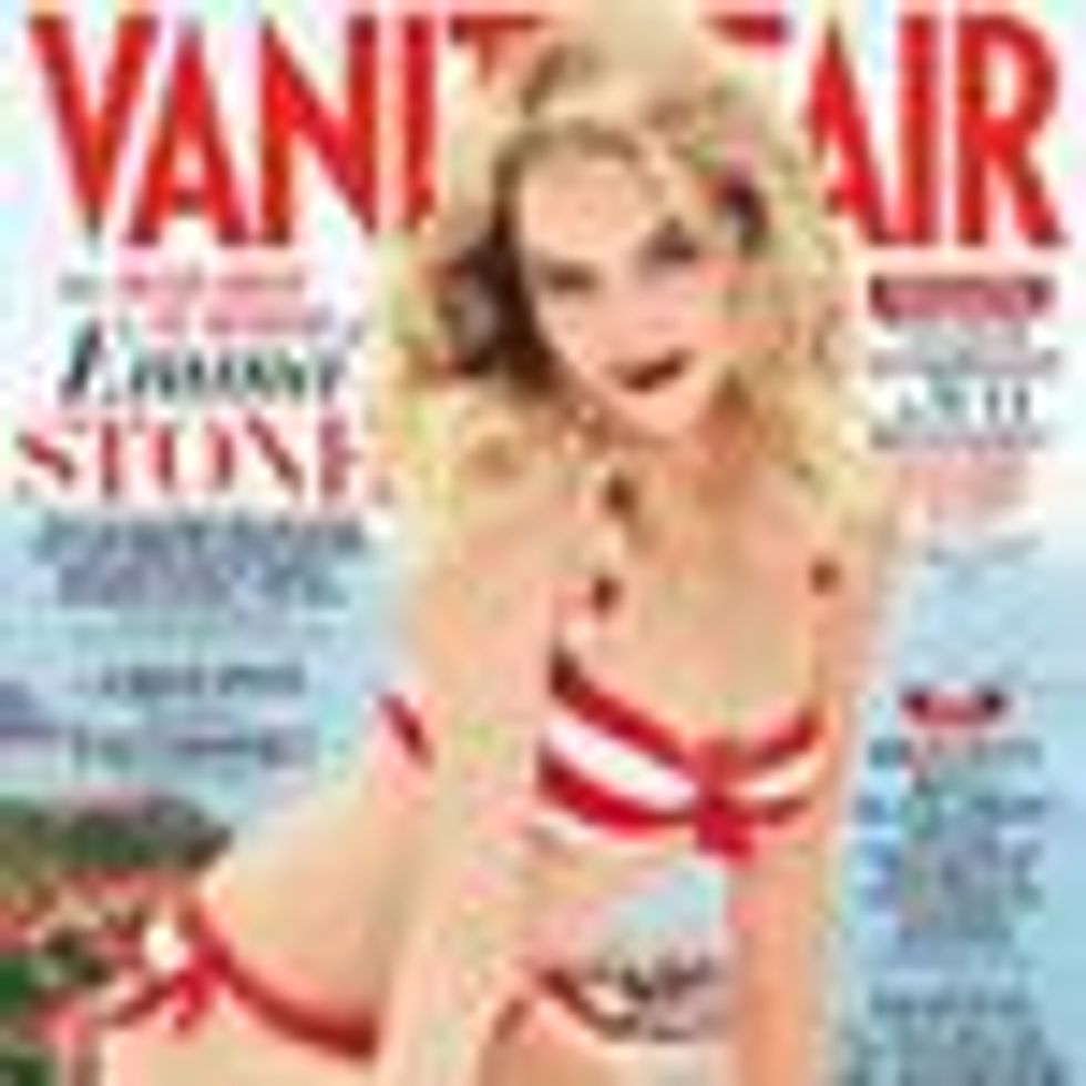 SheWired’s Shot of The Day: Emma Stone's Red White and Bombshell Bikini Cover