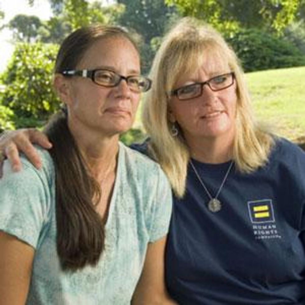 Tenn. Lesbian Couple Whose Home Burned Down Accused of Arson by Insurance Co.