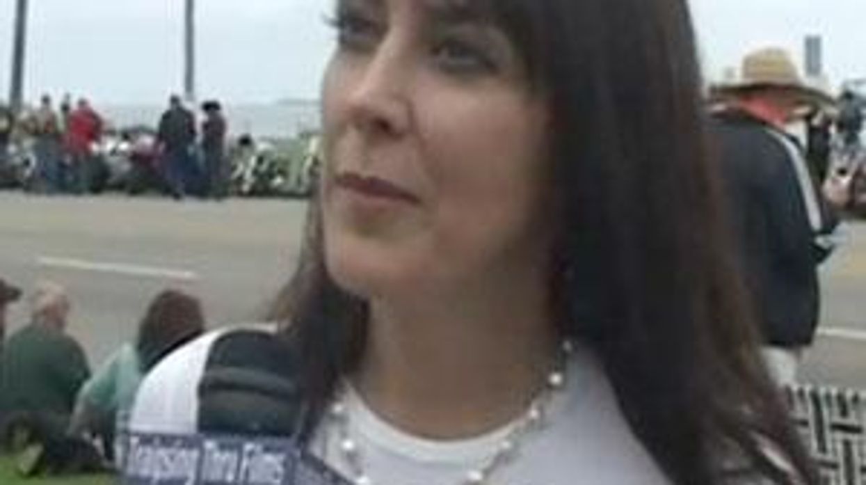 Radio Host Stephanie Miller Celebrates Long Beach Pride as Grand Marshal - Video