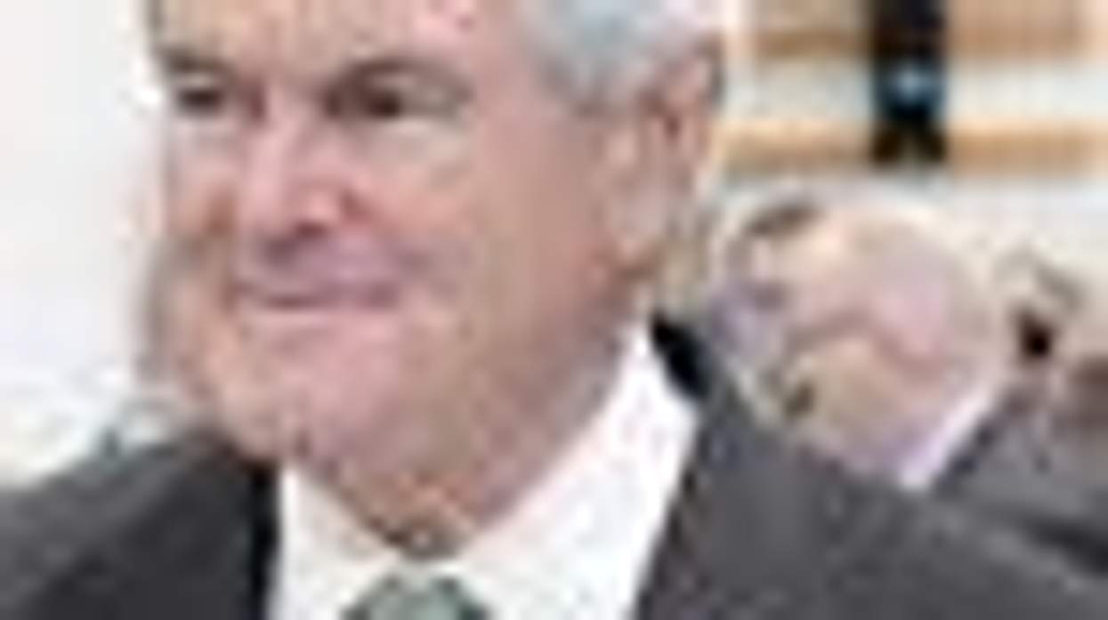 Gay Activist Glitter Bombs Newt Gingrich