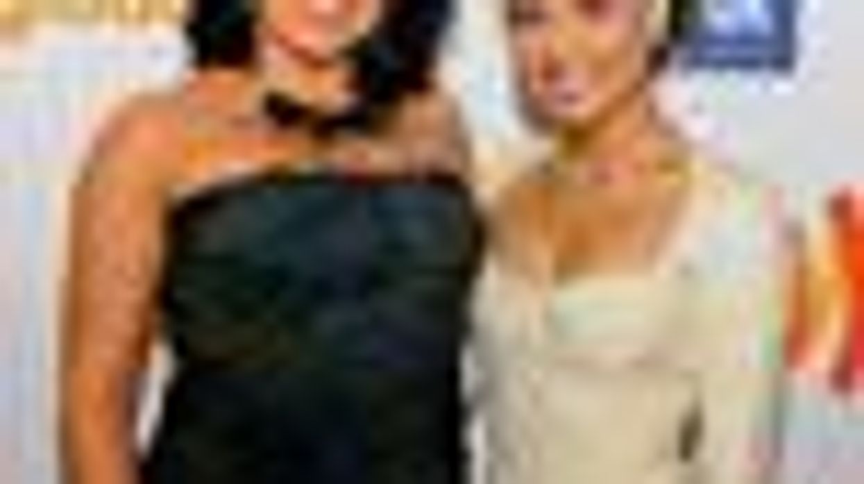 SheWired's Shot of the Day: Naya Rivera and Sara Ramirez - Latinas Who Play Lesbian Together at GLAAD