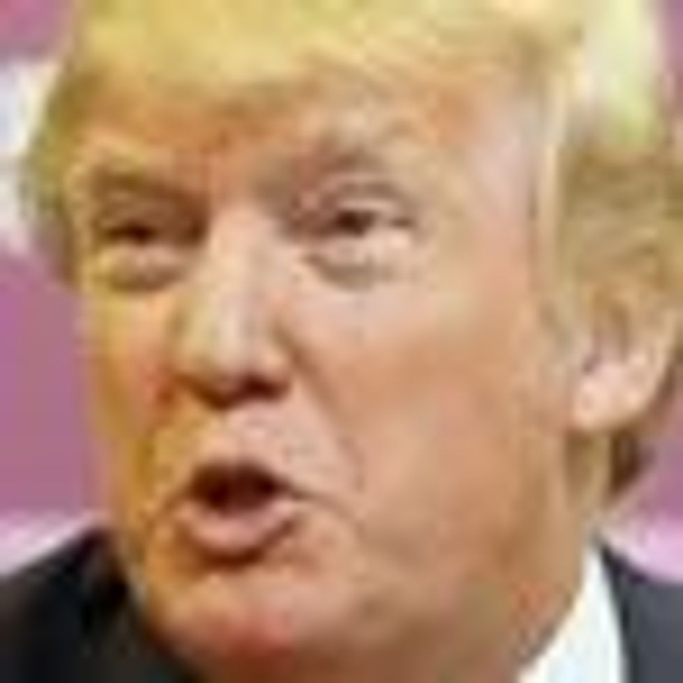 Trump's Opposed to Gay Marriage Because He's a 'Traditionalist'
