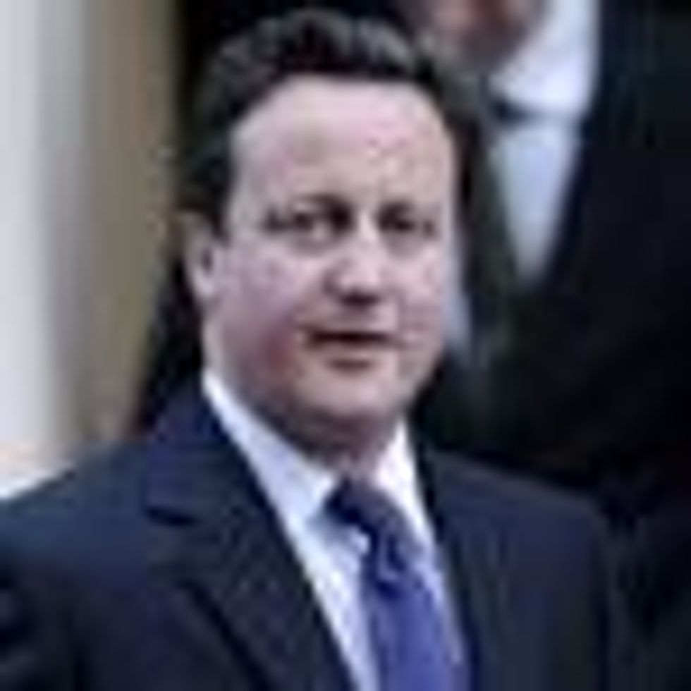 British Prime Minister David Cameron Seeks to Restrict Same-Sex TV Kisses