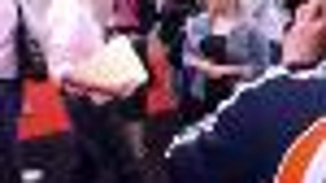 Rachel Maddow and Meghan McCain Together at the Gun Show