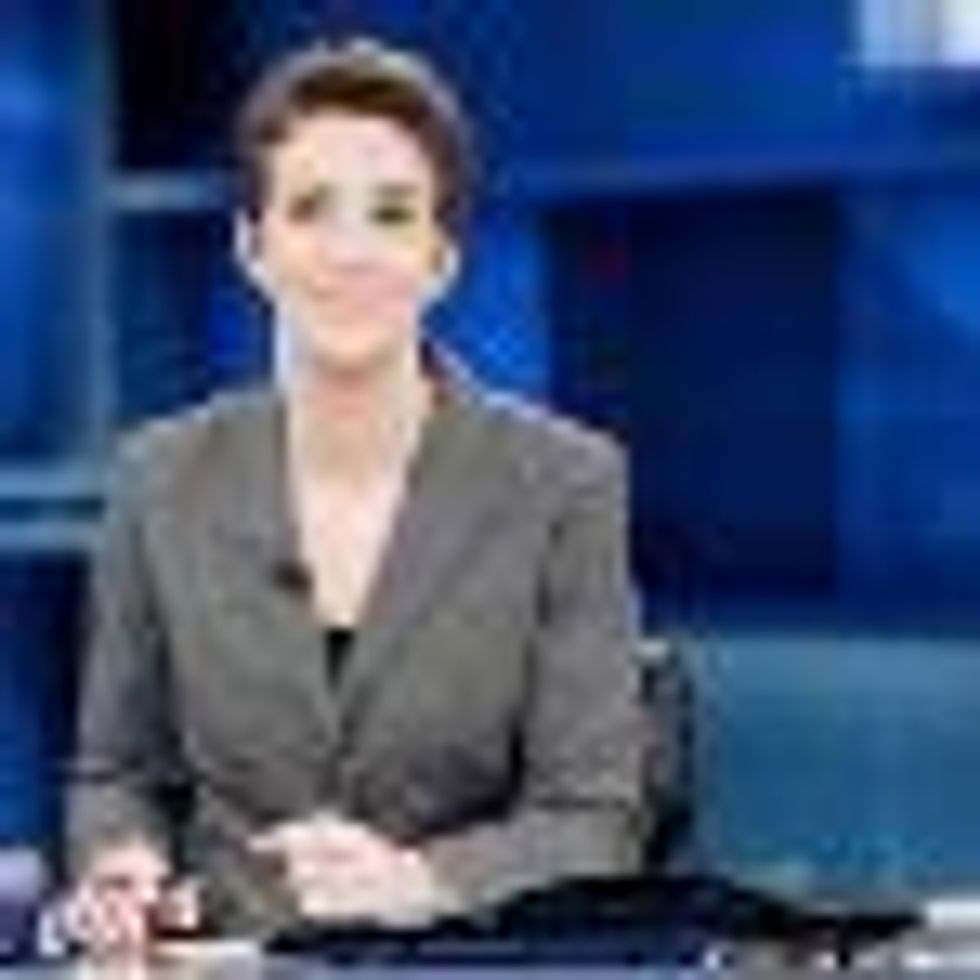 Rachel Maddow Blogs in Response to Anderson Cooper Coming Out Controversy