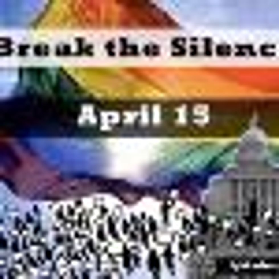 Univ. of Wisconsin's Break the Silence Joins the National Day of Silence to Beat Bullying on April 15 