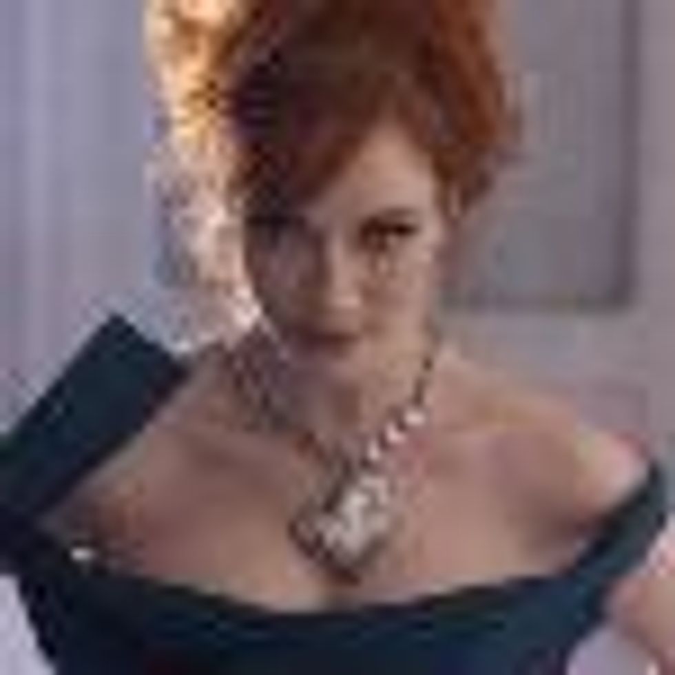 SheWired�s Shot of the Day: Christina Hendricks Shows The Jewels