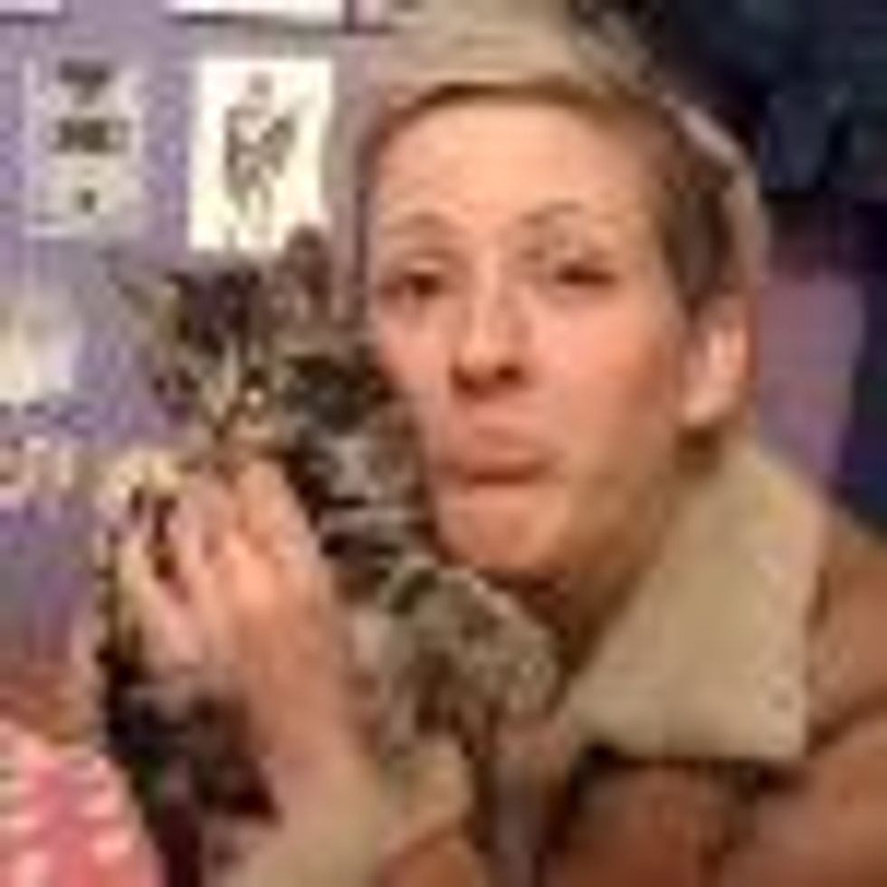 SheWired�s Shot of the Day: Ellie Goulding Sings �Your Song� With a Kitten