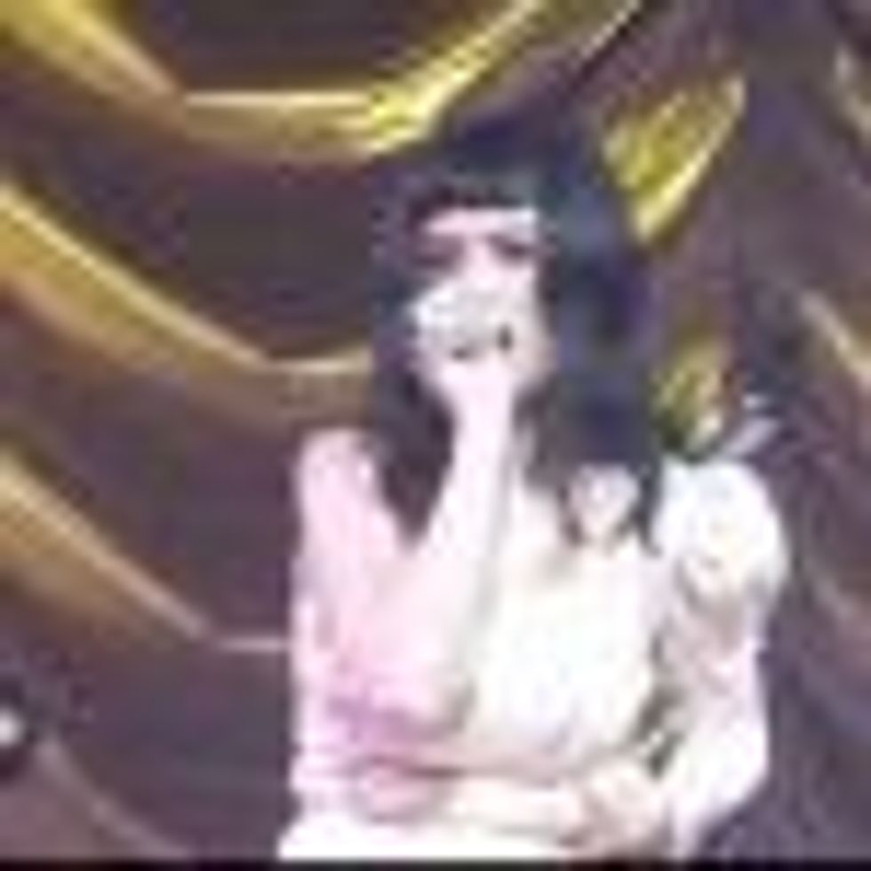 Katy Perry Does Gaga's 'Born This Way' for Her Fans in Paris: Video