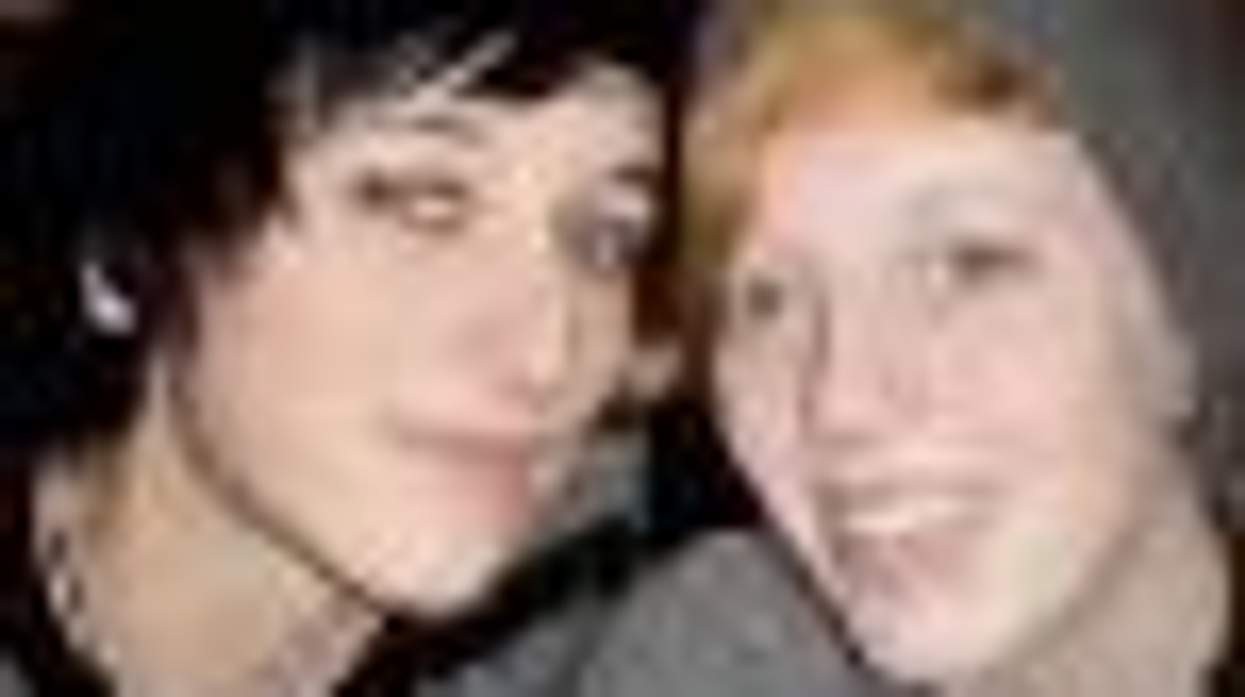 Lesbian Students Walking Together at Minnesota Pep-Fest Enter to Big Cheers