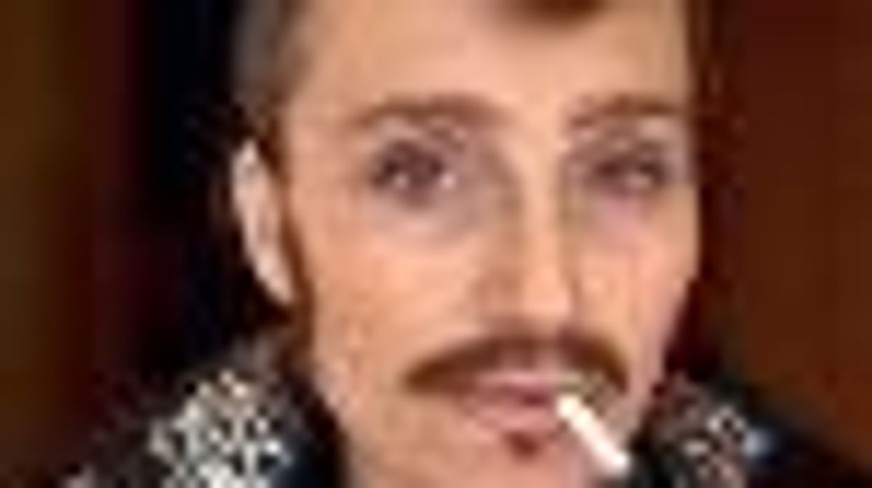 SheWired's Shot of the Day: Kristin Scott Thomas Does Drag King for 'Double' Mag