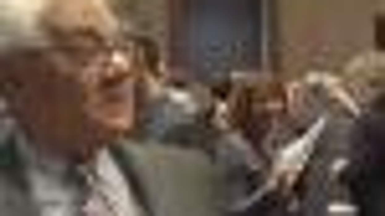 <p>Barney Frank Grills Conservative Reporter Over DADT, Gays and Showers: Video</p>