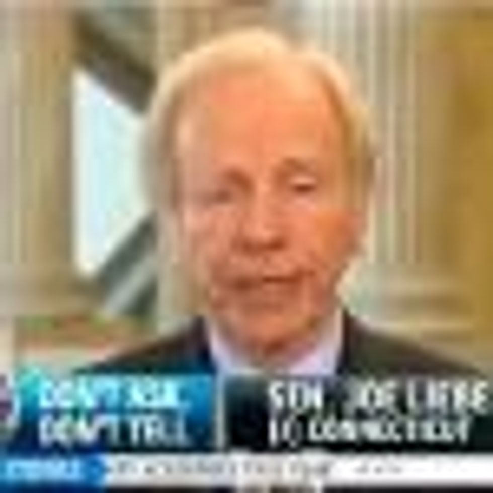 NBC on SheWired Video: Lieberman: End DADT While We Can