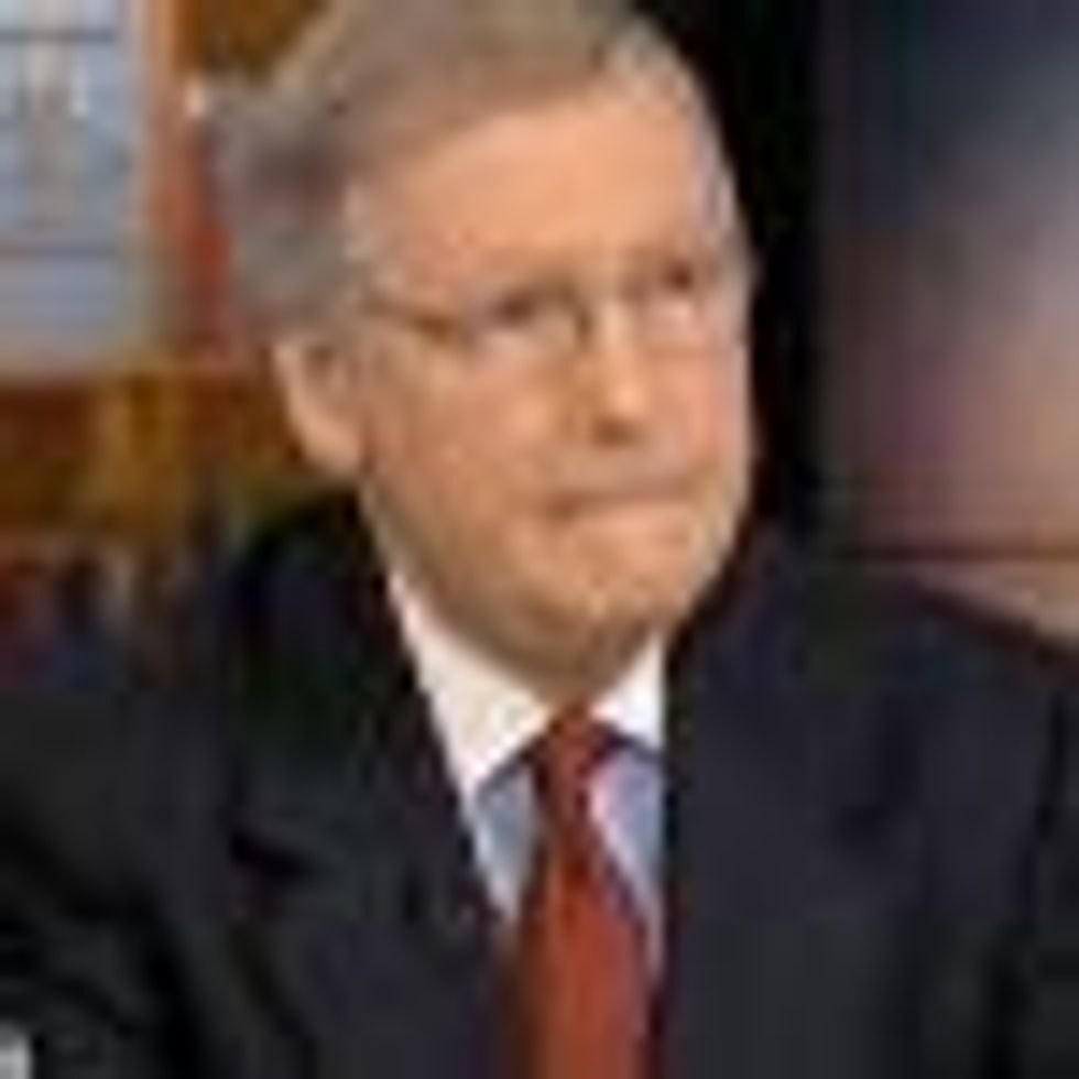 Republican Senator Mitch McConnell Doubtful About DADT Repeal: Video