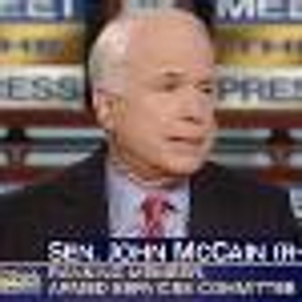 Sen. John McCain Lambasts DADT Repeal Study Results