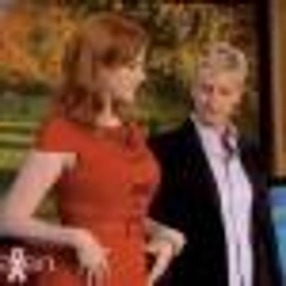 SheWired's Shot of the Day: Ellen DeGeneres Does the Joan Holloway