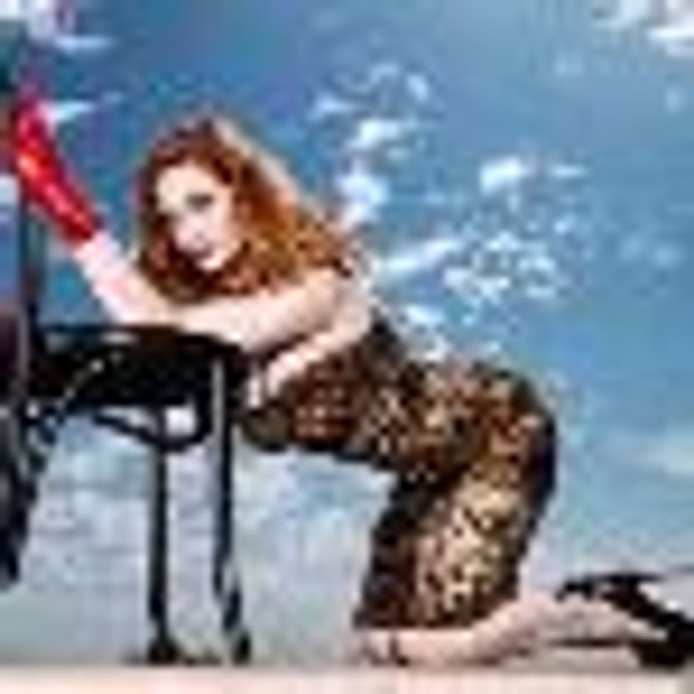 SheWired's Shot of the Day: Christina Hendricks Will Not Be Tamed in Animal Print