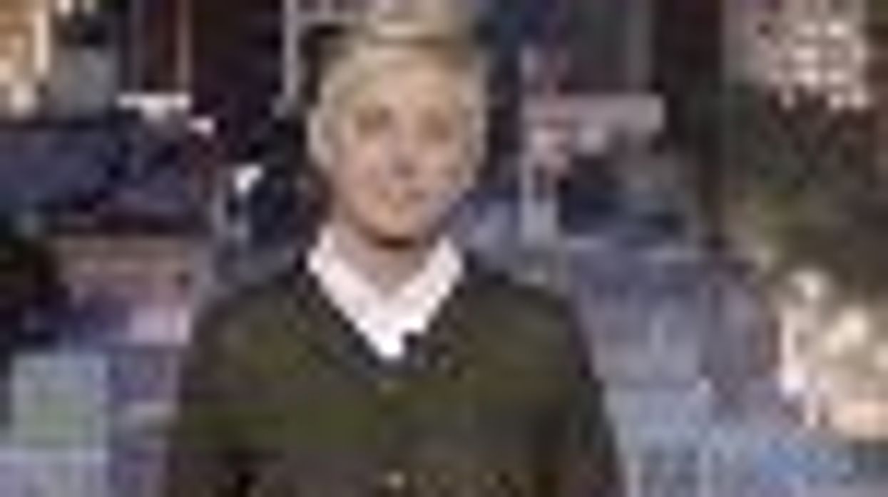 Ellen DeGeneres is Not Jane Lynch: Letterman Top 10: Video