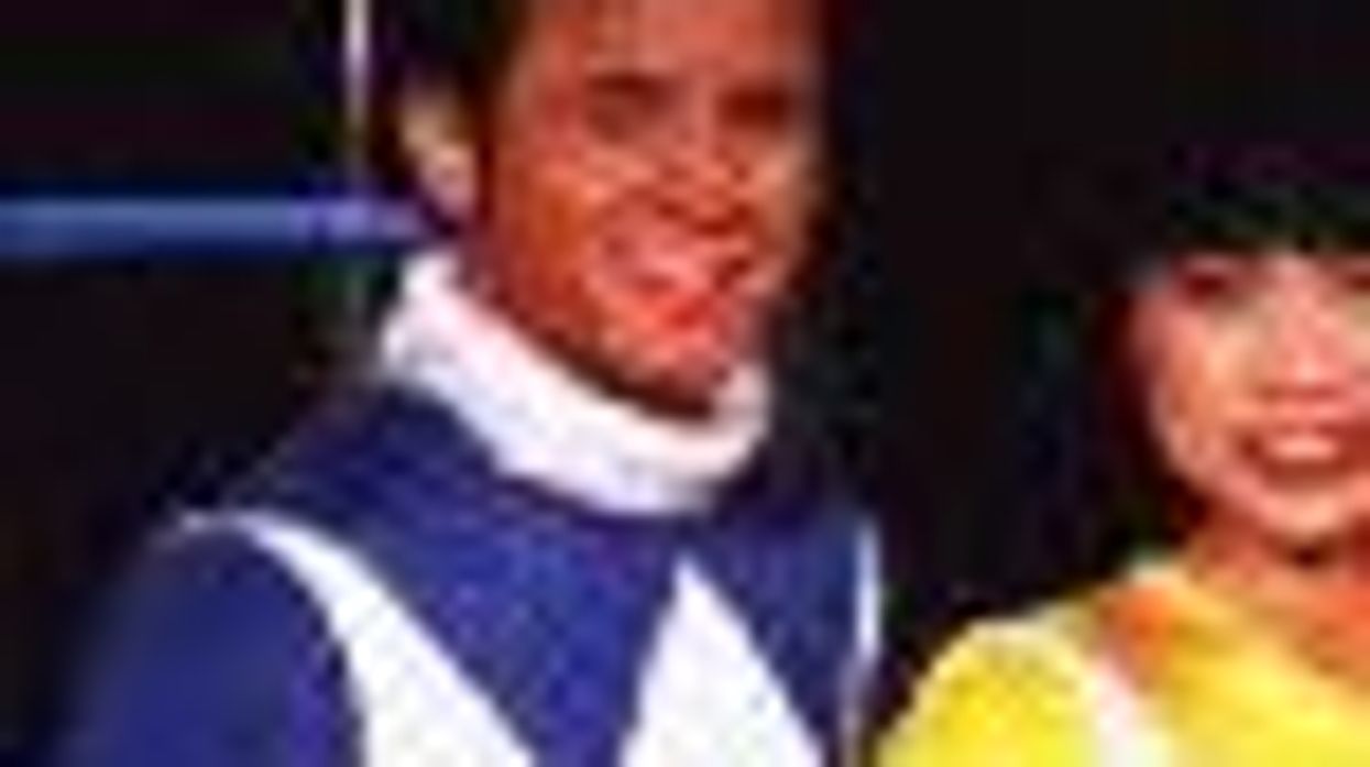 Blue Power Ranger Comes Out