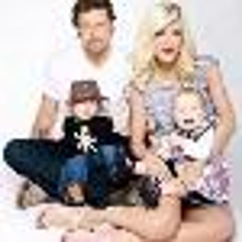 Tori Spelling Comes Out for the NOH8 Campaign and Brings Along the Whole Family