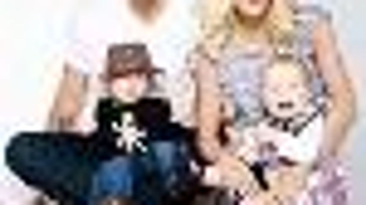 Tori Spelling Comes Out for the NOH8 Campaign and Brings Along the Whole Family