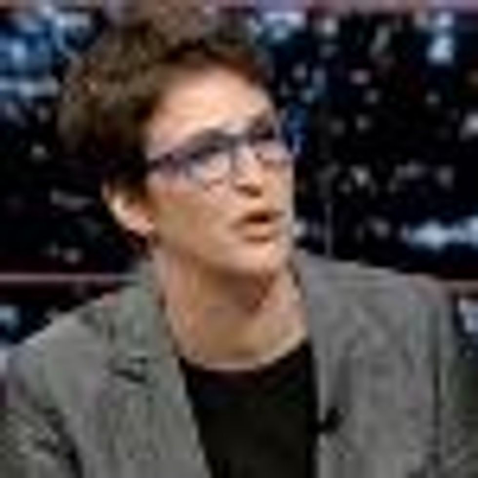 Maddow's 'Standing' in the Place Where Michael Stipe Used to Live