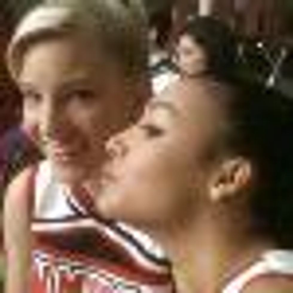 'Glee's' Brittany and Santana Will Get  a Girl-on-Girl Kiss