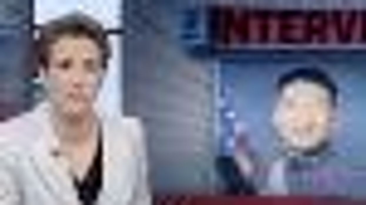 Rachel Maddow and Dan Choi on His Honorable Discharge: Video