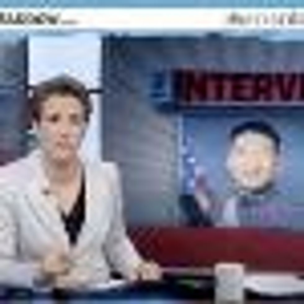Rachel Maddow and Dan Choi on His Honorable Discharge: Video
