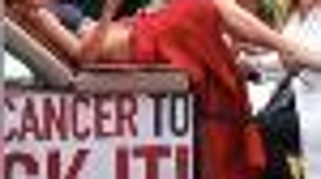 Kathy Griffin Does Public Poolside Pap Smear for Cancer Awareness