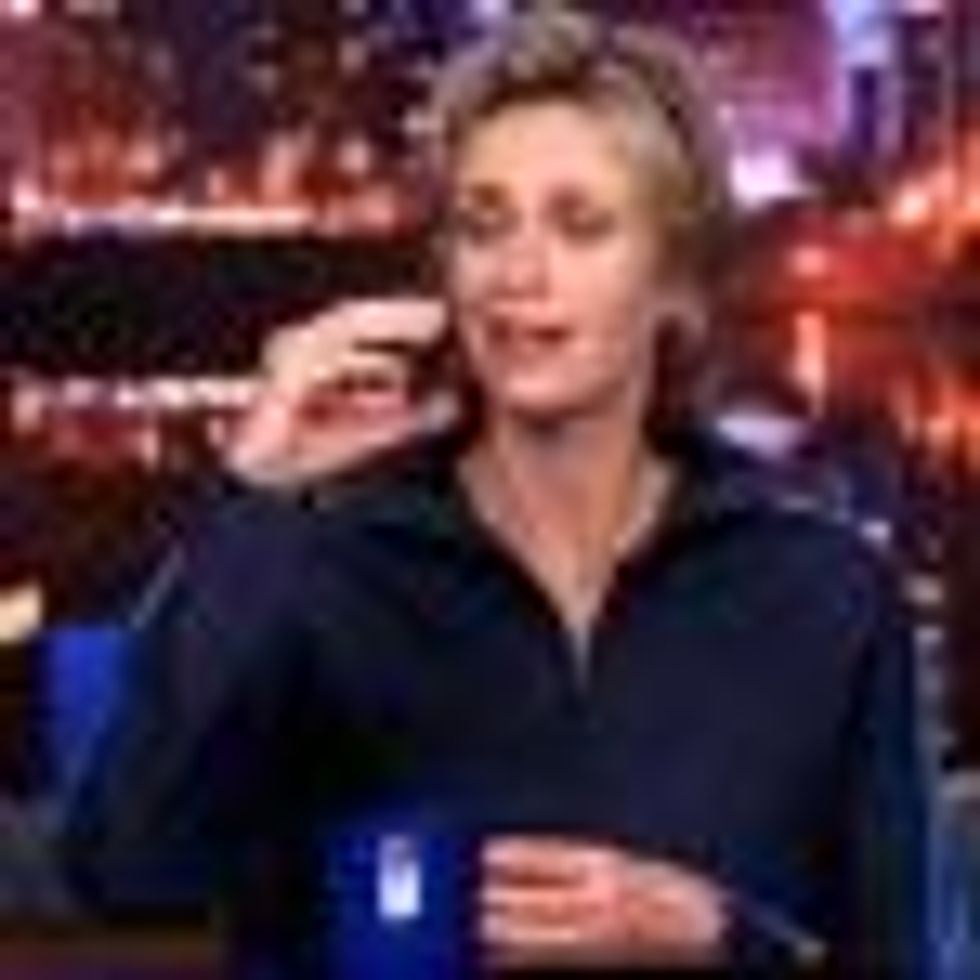 Jane Lynch's Sue Sylvester Takes on 'Sneaky Gays' Video