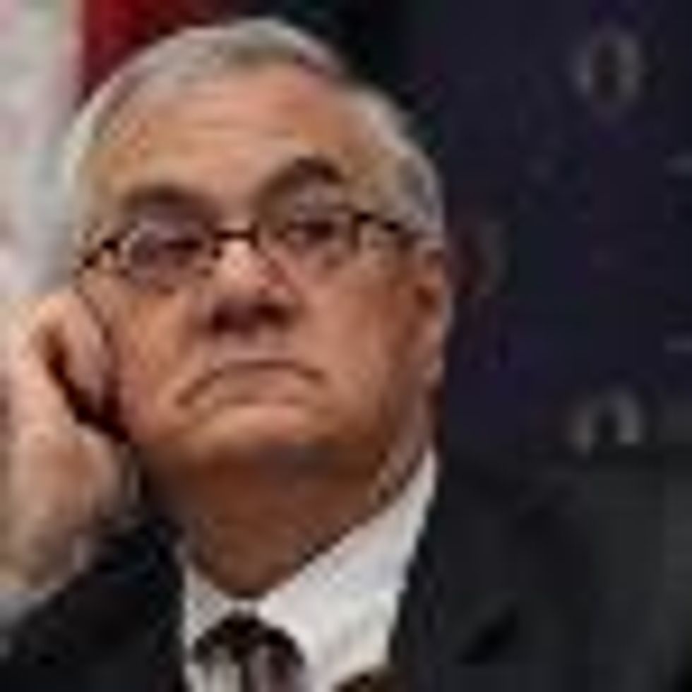 Tea Party Members Hurl Gay Insults at Barney Frank Over Health Care Reform