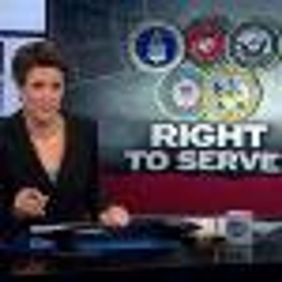 Rachel Maddow Closes in on DADT and Discusses Choi
