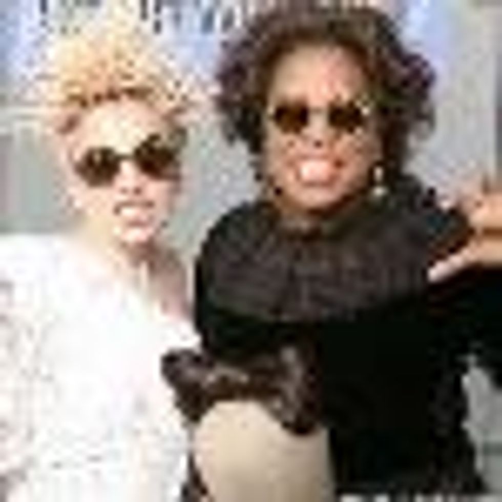 Lady Gaga Communes with Oprah: Bestows Gautier Sunglasses