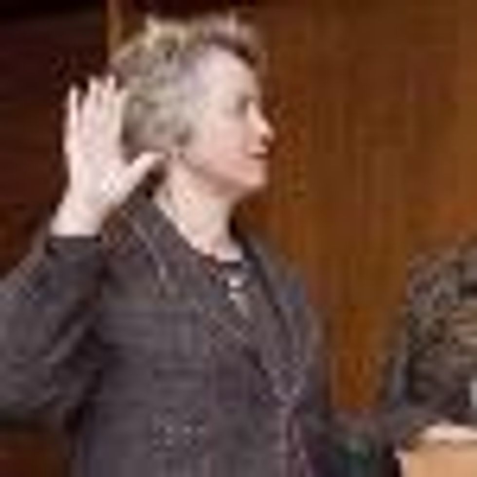 Houston's Lesbian Mayor Annise Parker Sworn In