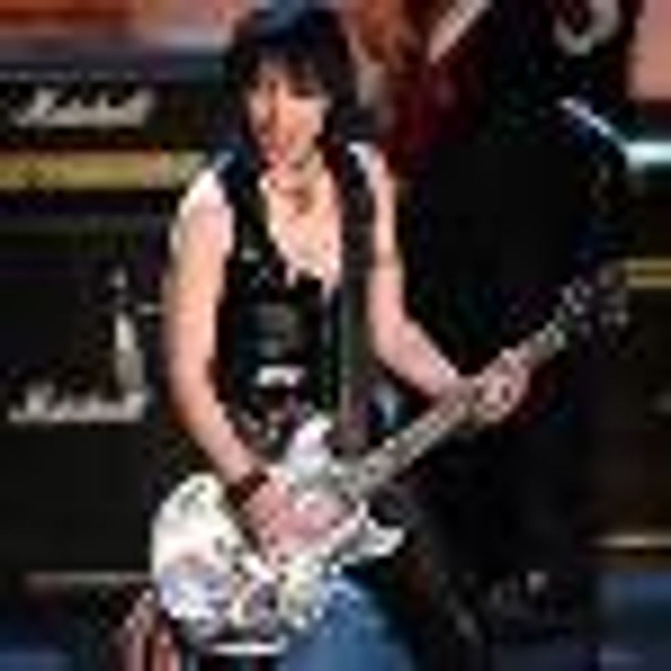 Joan Jett Named Greatest Female Electric Guitarist of All Time!