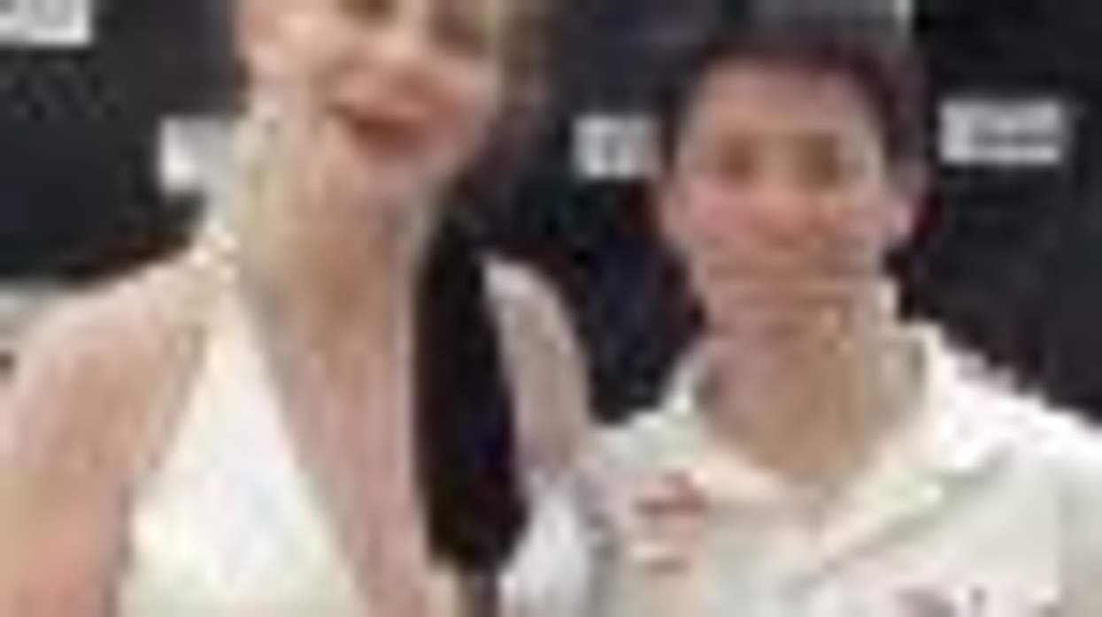 Backstage at 'Meet in the Middle' Video Interview with Molly McKay and Wife Davina Kotulski