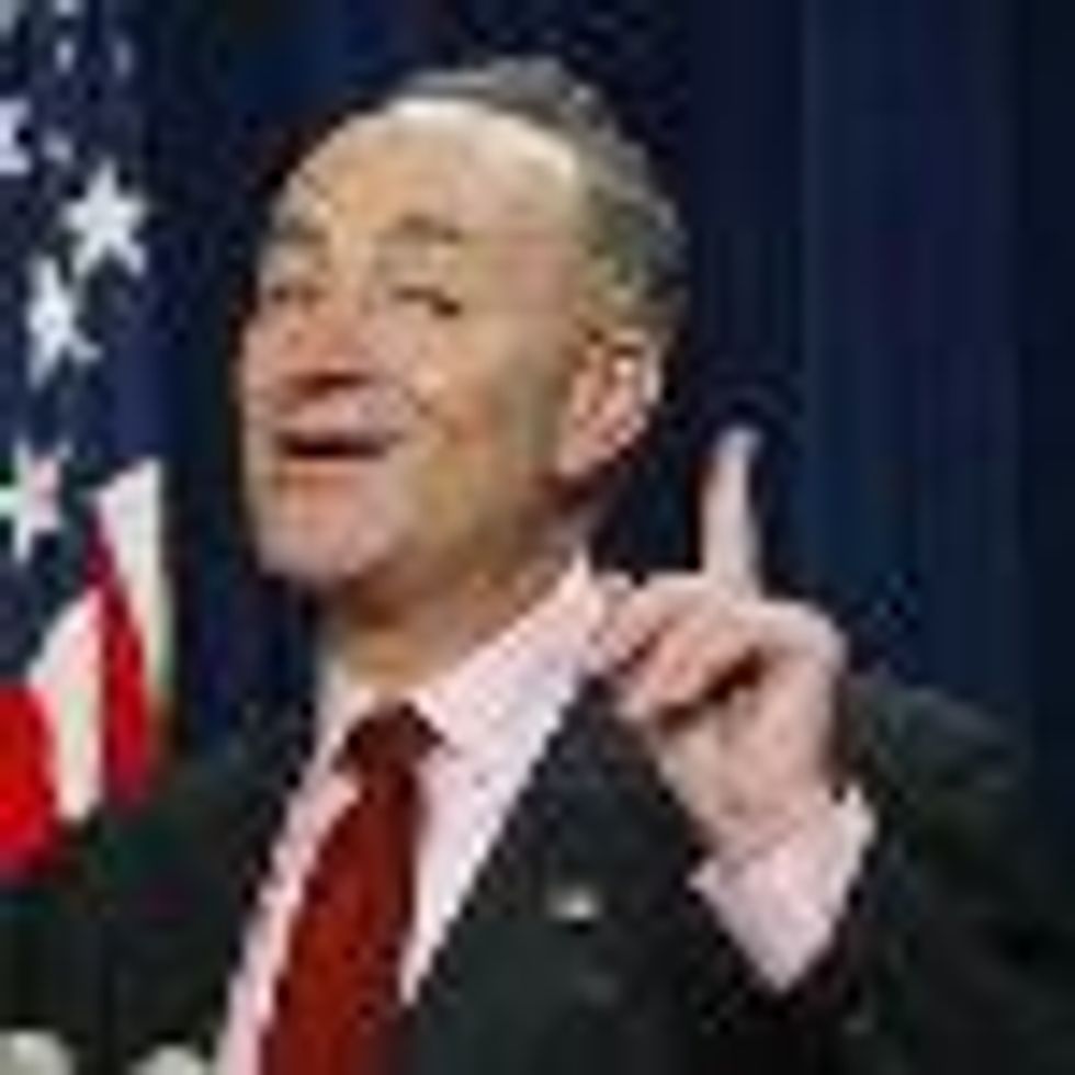 New York Sen. Chuck Schumer Comes Out in Support of Gay Marriage