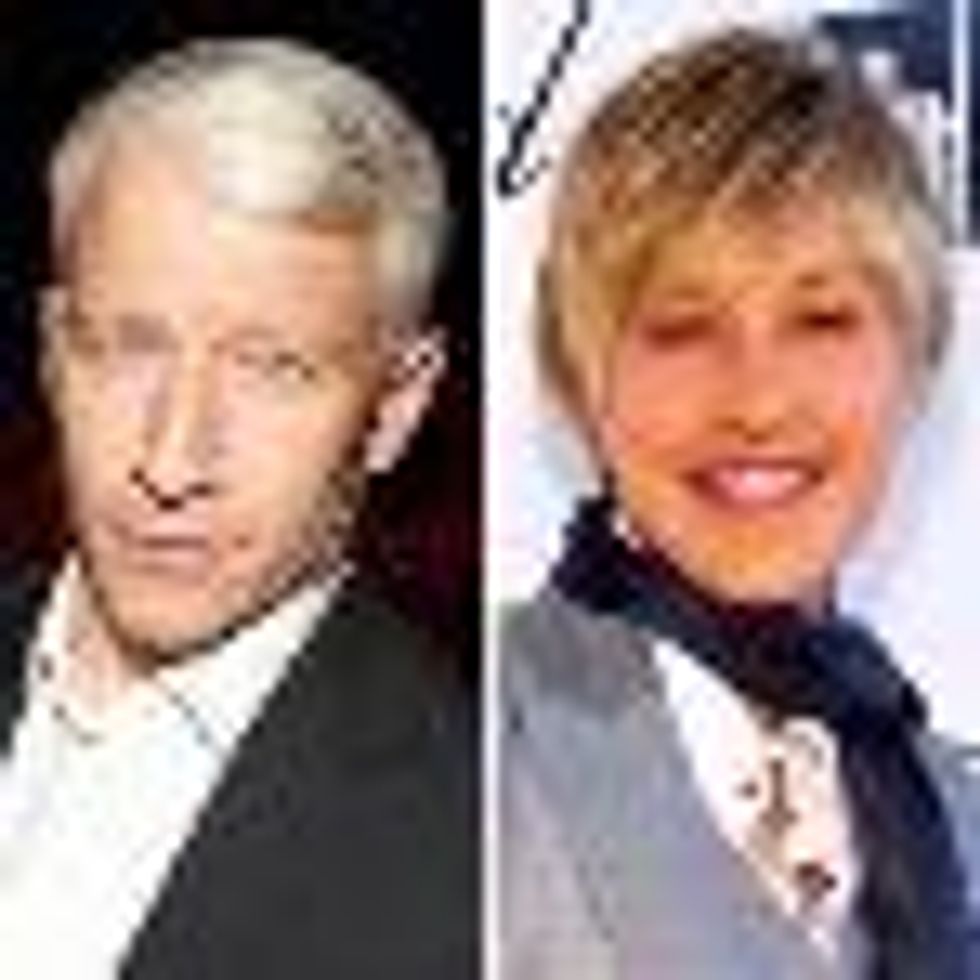 Anderson Cooper Says 'No' to Ellen; Oprah Says 'Yes' 