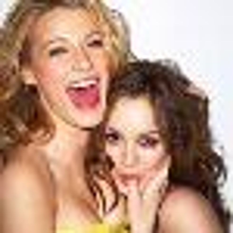 Gossip Girls Blake Lively and Leighton Meester go for a  Lesbian-ish Pose on The Cover of Rolling Stone