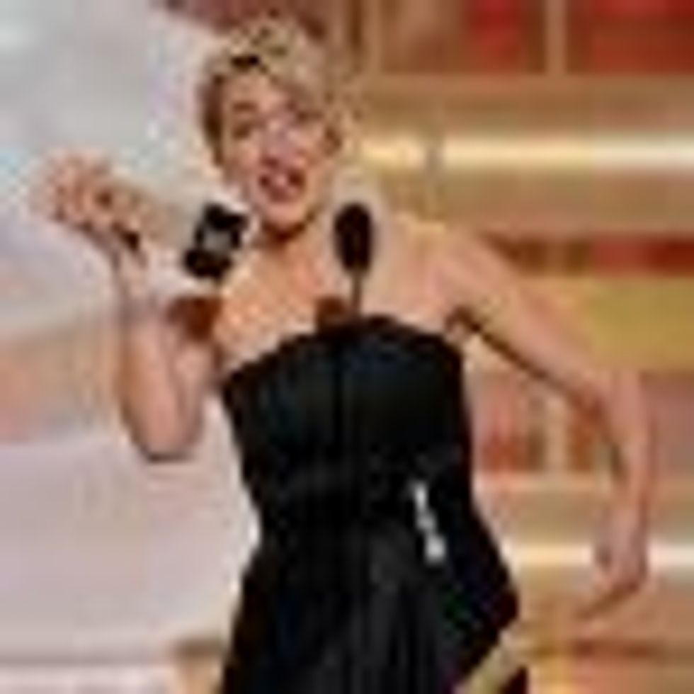 Kate Winslet Wins Dual Golden Globes