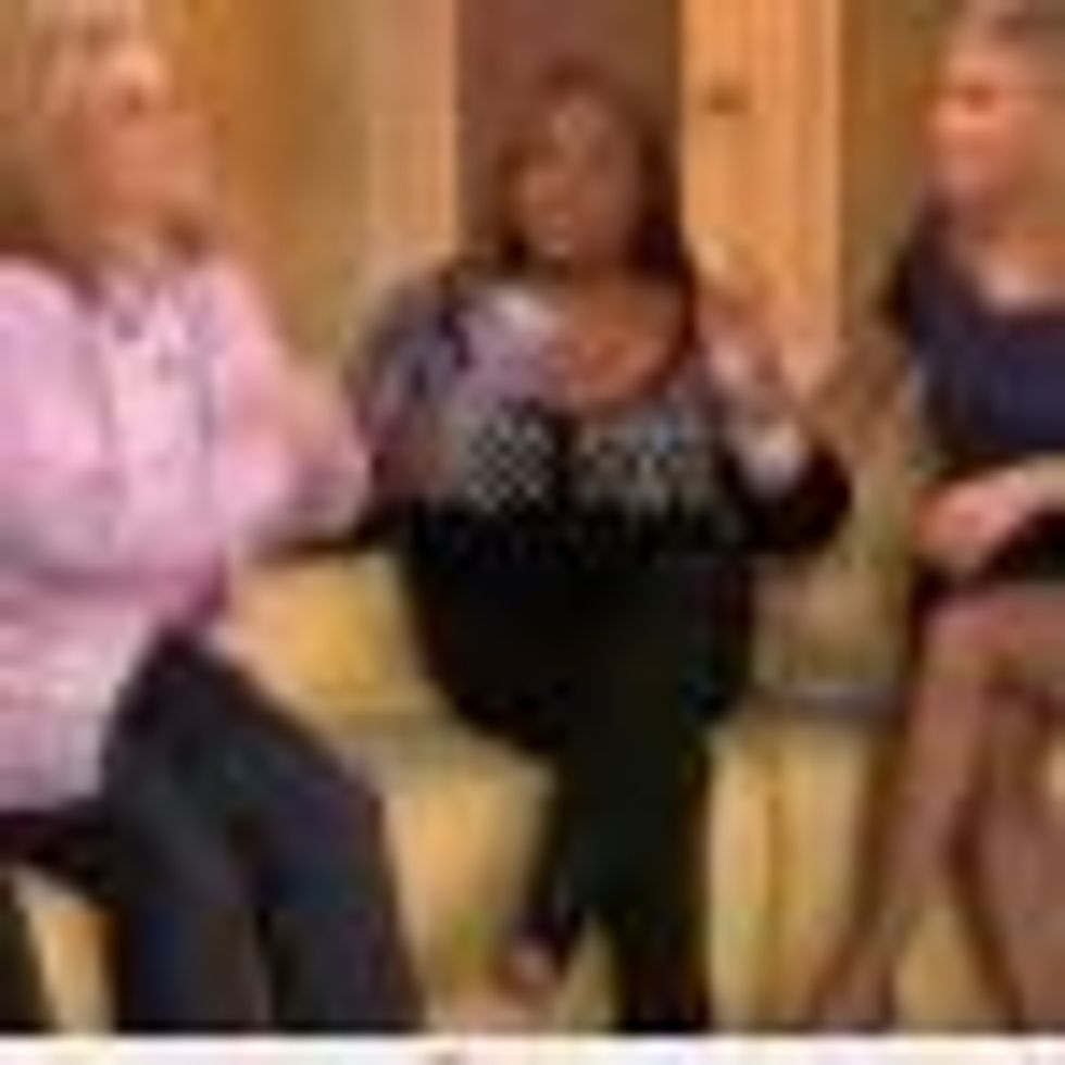 Melissa Etheridge and Elisabeth Hasselbeck Kiss and Make Up Over Gay Marriage