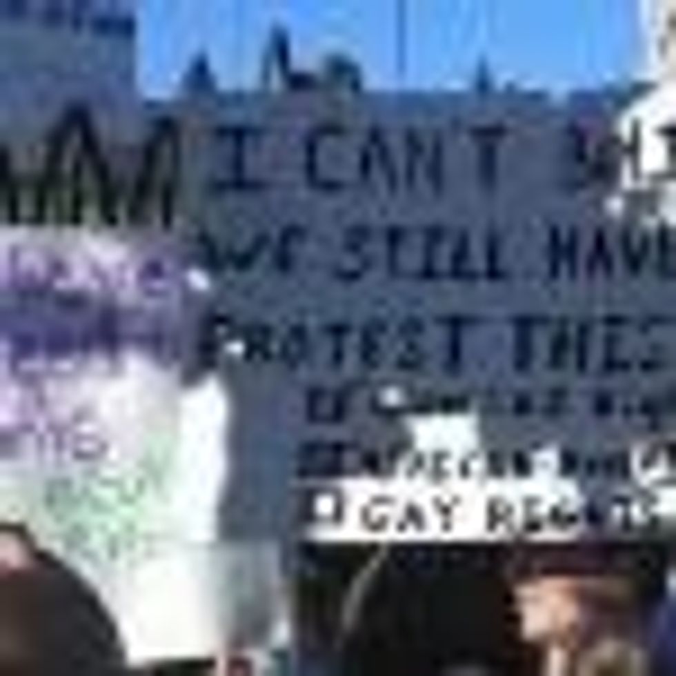 The Violet Undeground, Video Special: Cathy and Jill Take to the Streets Against Prop. 8