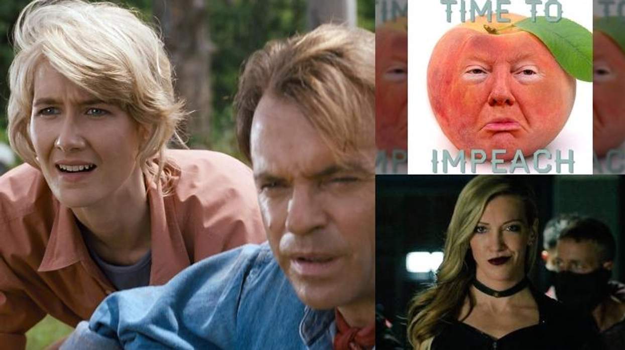Laura Dern's Jurassic Return, Arrow, & Impeachment Memes: Morning Tea